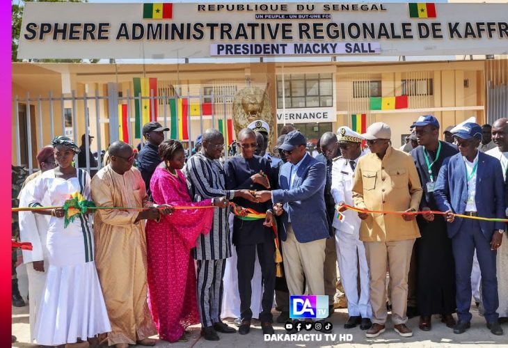 Inauguration de la Sphère administrative de Kaffrine- Le moment était venu de redonner à l'administration territoriale toute sa dignité( Macky Sall)